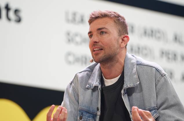 06 05 2026, xcex, GER, Hamburg, trade fair, exhibition halls, Online Marketing Rockstars Festival, event for digital marketing and technology, OMR Expo, trade fair, OMR Festival 2026 in Hamburg, Christoph Kramer former national soccer player, presenter, author CE