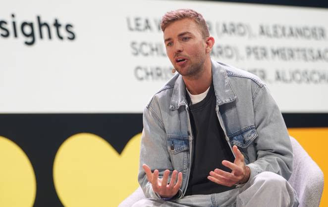 06 05 2026, xcex, GER, Hamburg, trade fair, exhibition halls, Online Marketing Rockstars Festival, event for digital marketing and technology, OMR Expo, trade fair, OMR Festival 2026 in Hamburg, Christoph Kramer former national soccer player, presenter, author CE
