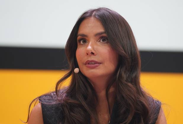06 05 2026, xcex, GER, Hamburg, trade fair, exhibition halls, Online Marketing Rockstars Festival, event for digital marketing and technology, OMR Expo, trade fair, OMR Festival 2026 in Hamburg, Lea Wagner ARD, sports presenter, TV expert, journalist CE