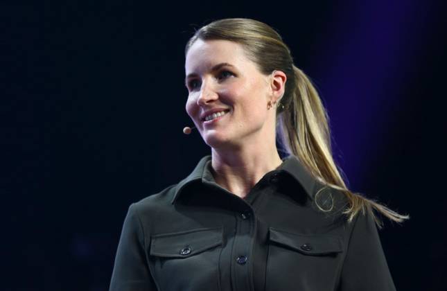 06 05 2026, xcex, GER, Hamburg, trade fair, exhibition halls, Online Marketing Rockstars Festival, event for digital marketing and technology, OMR Expo, trade fair, OMR Festival 2026 in Hamburg, Katharina Brunsendorf Head of Content, Scalable Capital CE