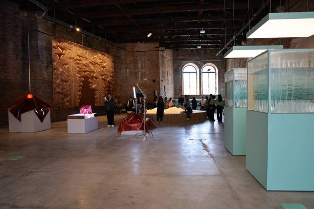 The 61st International Art Exhibition of the Venice Biennale - In Minor Keys by Koyo Kouoh - will take place from Saturday, May 9th to Sunday, November 22nd, 2026 (pre-opening May 6th, 7th, and 8th) in the institutional venues of the Giardini, the Arsenale, and various venues throughout Venice. Pictured: Uzbekistan Pavilion  Copyright: xMatteoxChinellatox xipa-agency.netx xipa-agency.netx xMatteoxChinellatox IPA_Agency_IPA74496158