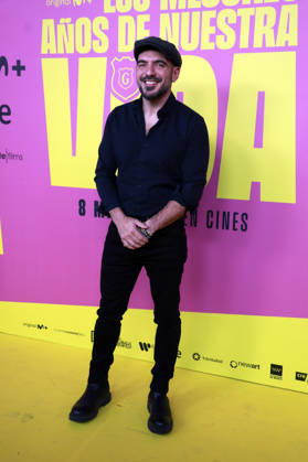 Hombres G premiere their film, Los mejores anos de nuestra vida Guests at the premiere of the film Los mejores anos de nuestra vida , on May 7, 2026, in Madrid Spain It is an intimate and emotional portrait of Hombres G, a band that marked several generations and is still as relevant as in its beginnings Through unreleased material and a contemporary look, the documentary celebrates 40 years of friendship, music and endless energy 07 MAY 2026 Madrid Madrid Madrid Spain  Copyright: xJosexVelascox 7507322
