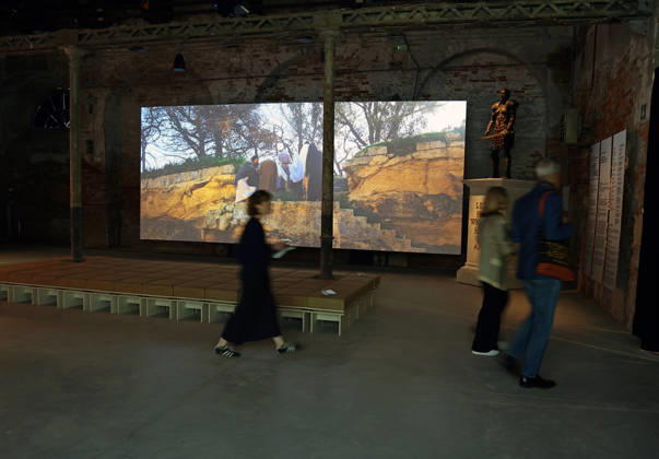 The 61st International Art Exhibition of the Venice Biennale - In Minor Keys by Koyo Kouoh - will take place from Saturday, May 9th to Sunday, November 22nd, 2026 (pre-opening May 6th, 7th, and 8th) in the institutional venues of the Giardini, the Arsenale, and various venues throughout Venice. Pictured: Malta Pavilion Copyright: xMatteoxChinellatox xipa-agency.netx xipa-agency.netx xMatteoxChinellatox IPA_Agency_IPA74498062