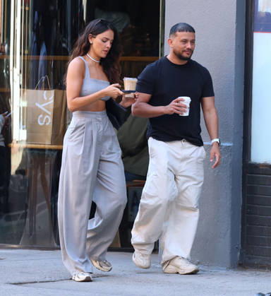 Eiza González out in New York Actress Eiza González with a friend are walking and shopping in Soho, New York on May 7, 2026. Photo by Dylan Travis ABACAPRESS.COM New York NY  Copyright: xDylanxTravis ABACAx