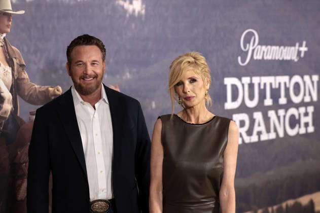 Cole Hauser and Kelly Reilly at the special screening of the Paramount series Dutton Ranch at the Delphi Filmpalast am Zoo Kino Berlin, 07 05 2026 Foto:xS.xGabschx xFuturexImagex dutton_6508