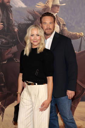 Cynthia Daniel with husband Cole Hauser at the special screening of the Paramount series Dutton Ranch at the Delphi Filmpalast am Zoo Kino Berlin, 07 05 2026 Foto:xS.xGabschx xFuturexImagex dutton_6528