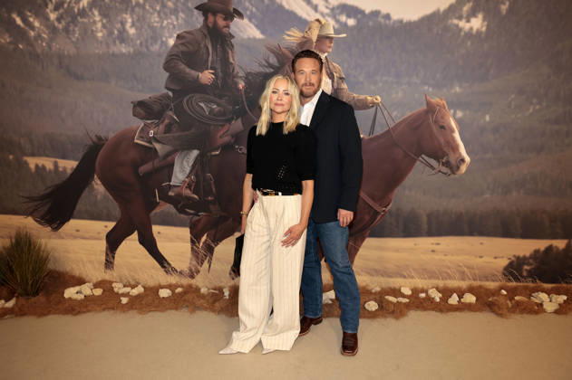 Cynthia Daniel with husband Cole Hauser at the special screening of the Paramount series Dutton Ranch at the Delphi Filmpalast am Zoo Kino Berlin, 07 05 2026 Foto:xS.xGabschx xFuturexImagex dutton_6529