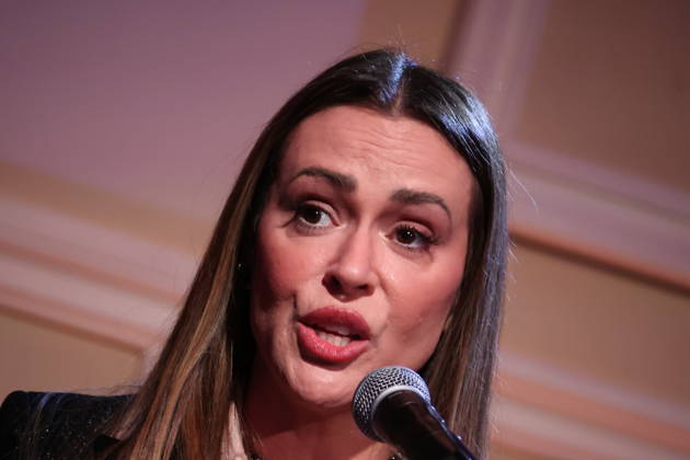 Alyssa Milano attends the 2026 Bridge to Justice Gala in Los Angeles Los Angeles CA May 7 Alyssa Milano speaks at the 2026 Bridge to Justice Gala hosted by The Survivor Justice Center on May 7, 2026 Credit AdMedia 455688 2026 05 07 Los Angeles United States Milano, Alyssa  Copyright: xAdMediax STAR_455688_054