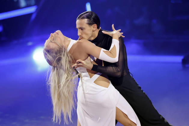 Singer Milano Milane Baybah and professional dancer Marta Arndt at the ninth dance show of the 19th season of the RTL dance show Lets Dance at the Coloneum Cologne, 08 05 2026 NRW Germany Copyright: xChristophxHardtx