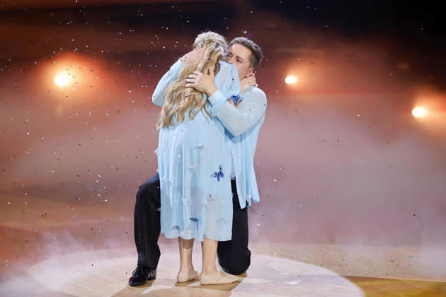 Drummer Gustav Schäfer Tokio Hotel here dancing with his daughter Lotti is eliminated from the ninth dance show of the 19th season of the RTL dance show Lets Dance at the Coloneum Cologne, 08 05 2026 NRW Germany Copyright: xChristophxHardtx