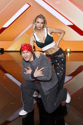 Singer Anna Carina Woitschack and dancer Evgeny Vinokurov at the ninth dance show of the 19th season of the RTL dance show Lets Dance at the Coloneum Cologne, 08 05 2026 NRW Germany Copyright: xChristophxHardtx