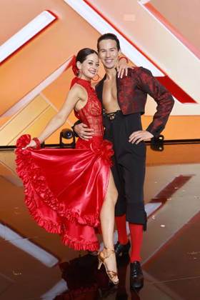 Athlete Joel Mattli and dancer Malika Dzumaev at the ninth dance show of the 19th season of the RTL dance show Lets Dance at the Coloneum Cologne, 08 05 2026 NRW Germany Copyright: xChristophxHardtx