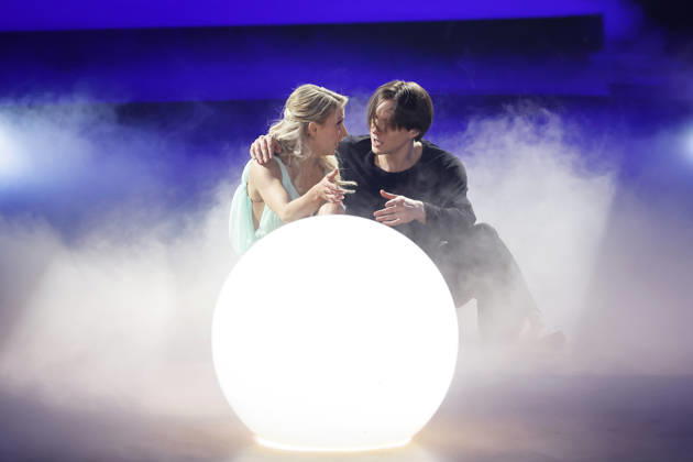 Singer Anna Carina Woitschack and dancer Evgeny Vinokurov at the ninth dance show of the 19th season of the RTL dance show Lets Dance at the Coloneum Cologne, 08 05 2026 NRW Germany Copyright: xChristophxHardtx