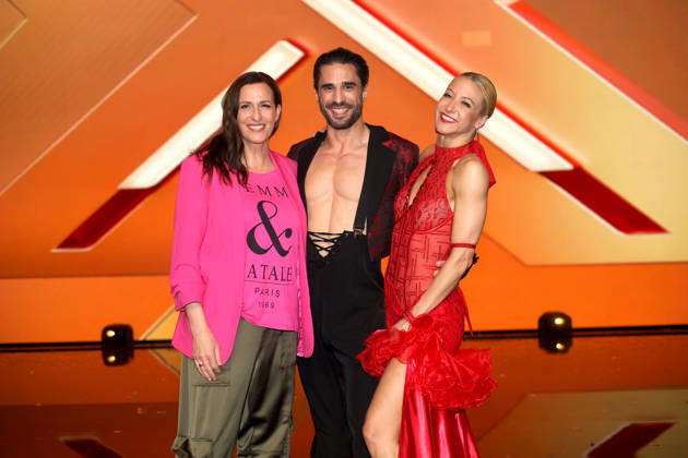 Lets Dance Show 9 in Cologne Jan Kittmann, Kathrin Menzinger and Ulrike Frank at the 9 dance show of the 19 season of the RTL dance show Lets Dance at the Coloneum Cologne NRW Germany Copyright: xMatthiasxGränzdörferx