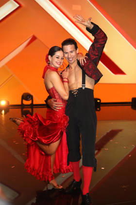 Lets Dance Show 9 in Cologne Malika Dzumaev and Joel Mattli at the 9 dance show of the 19 season of the RTL dance show Lets Dance at the Coloneum Cologne NRW Germany Copyright: xMatthiasxGränzdörferx
