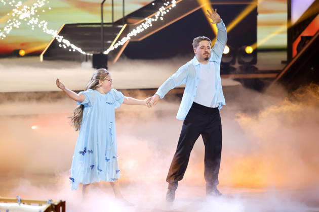Drummer Gustav Schäfer Tokio Hotel here dancing with his daughter Lotti is eliminated from the ninth dance show of the 19th season of the RTL dance show Lets Dance at the Coloneum Cologne, 08 05 2026 NRW Germany Copyright: xChristophxHardtx
