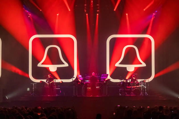 Christopher von Deylen aka Schiller during the opening concert of EUPHORIA In Surround Sound The Arena Tour 2026 on May 9, 2026 at the QUARTERBACK Immobilien ARENA in Leipzig The current tour presents the new album Euphoria with an immersive light and surround show Schiller 2026