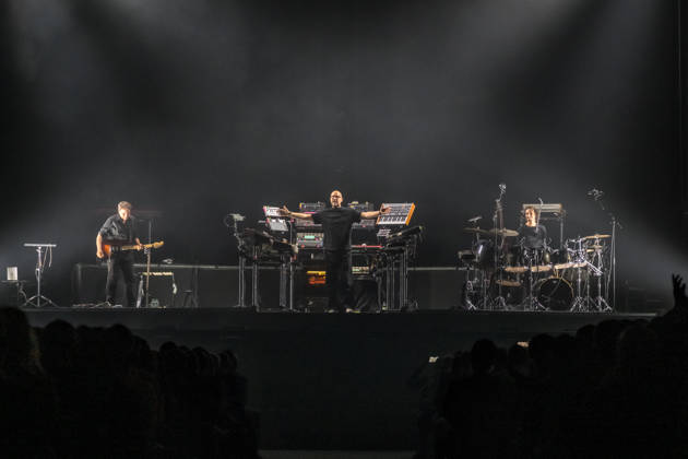 Christopher von Deylen aka Schiller during the opening concert of EUPHORIA In Surround Sound The Arena Tour 2026 on May 9, 2026 at the QUARTERBACK Immobilien ARENA in Leipzig The current tour presents the new album Euphoria with an immersive light and surround show Schiller 2026