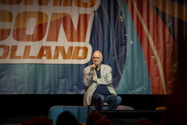May 9, 2026, s-Hertogenbosch, Noord-Brabant, Netherlands: On May 9, 2026, actor and comedian JOHN CLEESE, participates in a Q&A session at Comic Con Holland in s-Hertogenbosch, Netherlands, May 9, 2026. s-Hertogenbosch Netherlands - ZUMAp202 20260509_zip_p202_016 Copyright: xJamesxPetermeierx
