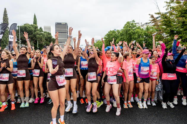 Womens Race 2026 in Madrid Numerous runners participate in the Womens Race 2026, on May 10, 2026, in Madrid Spain The 22nd edition of the Womens Race Central Lechera Asturiana has had 38,000 participants, who have run the 6 and a half kilometers from Paseo de la Castellana to Paseo de Camoens 10 MAY 2026 CARRERA POPULAR Madrid Madrid Espana  Copyright: xRicardoxRubiox 7512254