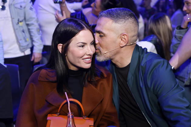 Rapper and juror Bushido Anis Ferchichi with his wife Anna Maria Ferchichi in the final of the 22nd season of the German singing casting show Deutschland sucht den Superstar DSDS at the MMC Studios Cologne, 09 05 2026 NRW Germany Copyright: xChristophxHardtx