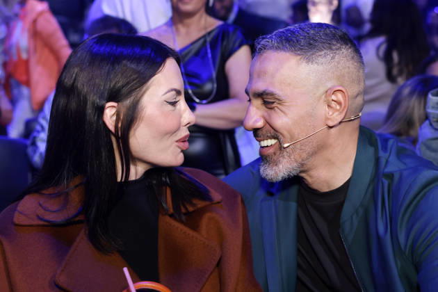 Rapper and juror Bushido Anis Ferchichi with his wife Anna Maria Ferchichi in the final of the 22nd season of the German singing casting show Deutschland sucht den Superstar DSDS at the MMC Studios Cologne, 09 05 2026 NRW Germany Copyright: xChristophxHardtx