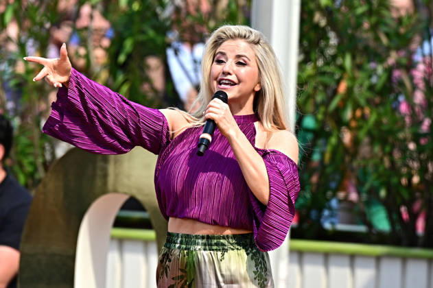ZDF Fernsehgarten singer Beatrice Egli during the ZDF entertainment show Fernsehgarten on 10 05 2026 in Mainz 20260510MWI120449