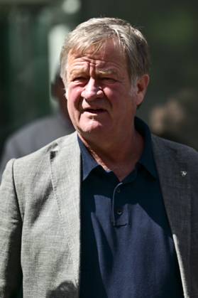 Wouter Torfs attends the funeral ceremony for Belgian media figure Hans Otten, Monday 11 May 2026 in Mechelen. Otten died on May 5.  DIRKxWAEM 173495604