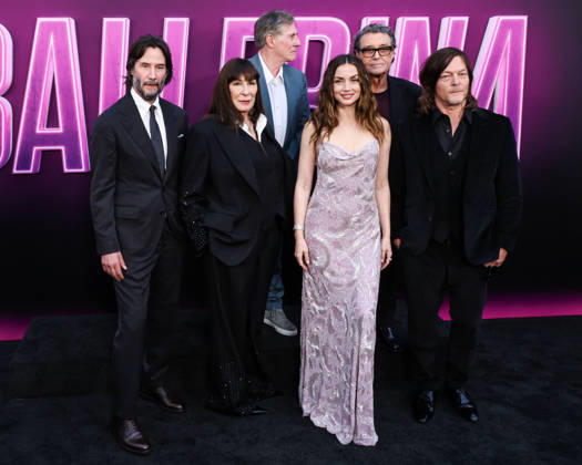 Los Angeles Special Screening Of Lionsgate s From the World of John Wick: Ballerina HOLLYWOOD, LOS ANGELES, CALIFORNIA, USA - JUNE 03: Keanu Reeves, Anjelica Huston, Gabriel Byrne, Ana de Armas, Ian McShane and Norman Reedus arrive at the Los Angeles Special Screening Of Lionsgate s From the World of John Wick: Ballerina held at the TCL Chinese Theatre IMAX on June 3, 2025 in Hollywood, Los Angeles, California, United States. (Photo by Xavier Collin Image Press Agency)