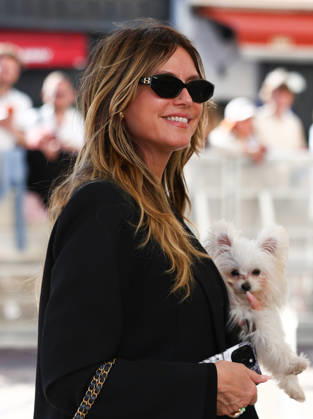 May 11, 2026, Cannes, Cote D azur, France: HEIDI KLUM arrives in Cannes one day ahead of the 79th Annual Cannes Film Festival in Cannes, France Cannes France  - ZUMAc179 20260511_zep_c179_008 Copyright: xMickaelxChavetx