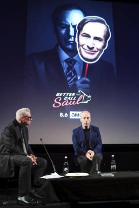 Mark Kermode and Bob Oodenkirk on the talk show Mark Kermode Live in 3D at BFI Southbank London, 11 05 2026 Foto:xJ.xEdwardsx xFuturexImagex kermode_6514