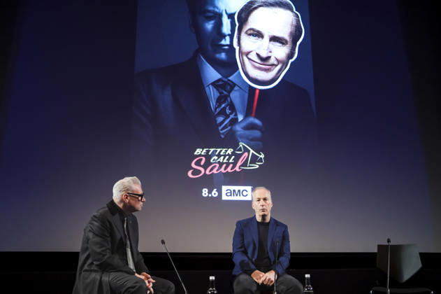 Mark Kermode and Bob Oodenkirk on the talk show Mark Kermode Live in 3D at BFI Southbank London, 11 05 2026 Foto:xJ.xEdwardsx xFuturexImagex kermode_6513