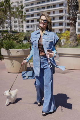 Cannes Heidi Klum Exits Martinez MP Cannes, France- May 12: Heidi Klum arrives to Hotel Martinez beach restaurant during 79th Festival of Cannes, on May 12, 2026 in Cannes, France. Photo by Marco Piovanotto ABACAPRESS:COM Cannes France  Copyright: xPiovanottoxMarco ABACAx