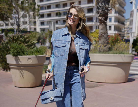 Cannes Heidi Klum Exits Martinez MP Cannes, France- May 12: Heidi Klum arrives to Hotel Martinez beach restaurant during 79th Festival of Cannes, on May 12, 2026 in Cannes, France. Photo by Marco Piovanotto ABACAPRESS:COM Cannes France Copyright: xPiovanottoxMarco ABACAx
