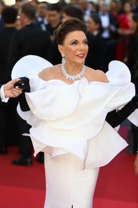 May 12, 2026, Cannes, Cote D azur, France: JOAN COLLINS during the red carpet for the premiere screening of THE ELECTRIC KISS at the 79th Annual Cannes Film Festival at Palais des Festivals in Cannes, France Cannes France - ZUMAc179 20260512_zep_c179_083 Copyright: xMickaelxChavetx