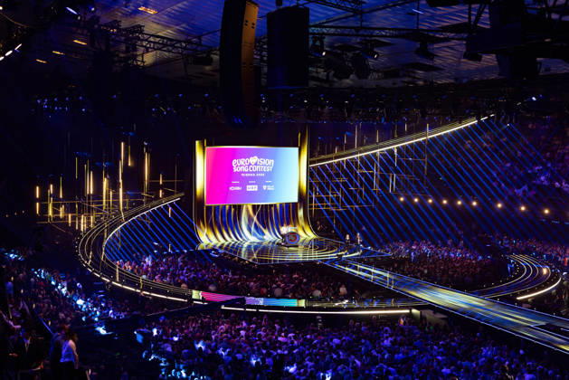 Eurovision Song Contest 2025 First Semi Final, 12 05 2026 VIENNA, AUSTRIA 12 MAY 2026 Image shows Eurovision 2026 stage in Vienna during Eurovision Song Contest 2025 First Semi Final at Wiener Stadthalle on 12 05 2026 in Vienna, Austria Vienna Wiener Stadthalle Austria Copyright: xBEAUTIFULxSPORTS Froehlichx