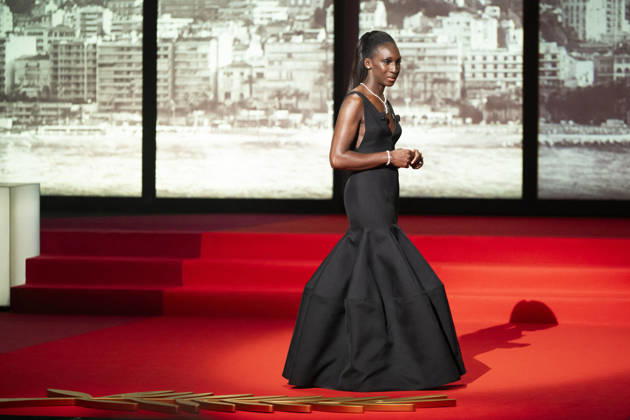 Cannes - Opening Ceremony EB French-Malian actress and master of Ceremony Eye Haidara during the Opening Ceremony as part of the 79th Cannes Film Festival in Cannes, France on May 12, 2026. Photo by Eliot Blondet ABACAPRESS.COM Cannes France France Copyright: xBlondetxEliot ABACAx