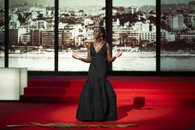 Cannes - Opening Ceremony EB French-Malian actress and master of Ceremony Eye Haidara during the Opening Ceremony as part of the 79th Cannes Film Festival in Cannes, France on May 12, 2026. Photo by Eliot Blondet ABACAPRESS.COM Cannes France France Copyright: xBlondetxEliot ABACAx