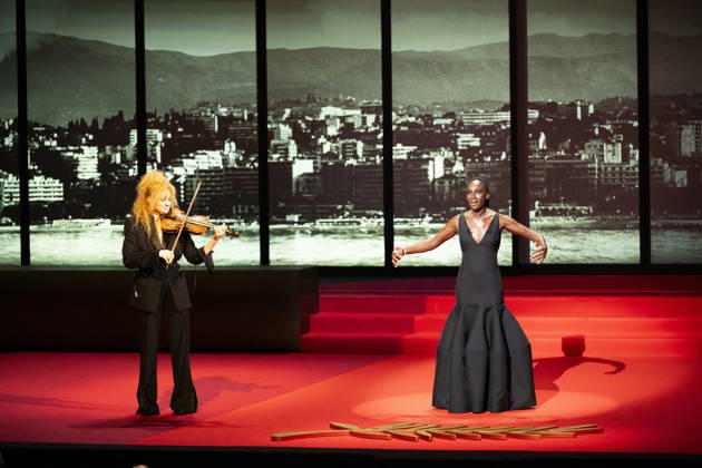 Cannes - Opening Ceremony EB French-Malian actress and master of Ceremony Eye Haidara during the Opening Ceremony as part of the 79th Cannes Film Festival in Cannes, France on May 12, 2026. Photo by Eliot Blondet ABACAPRESS.COM Cannes France France Copyright: xBlondetxEliot ABACAx