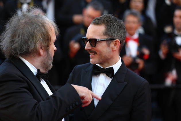 May 12, 2026, Cannes, Cote D azur, France: PETER JACKSON and ELIJAH WOOD during the red carpet for the premiere screening of THE ELECTRIC KISS at the 79th Annual Cannes Film Festival at Palais des Festivals in Cannes, France Cannes France - ZUMAc179 20260512_zep_c179_135 Copyright: xMickaelxChavetx