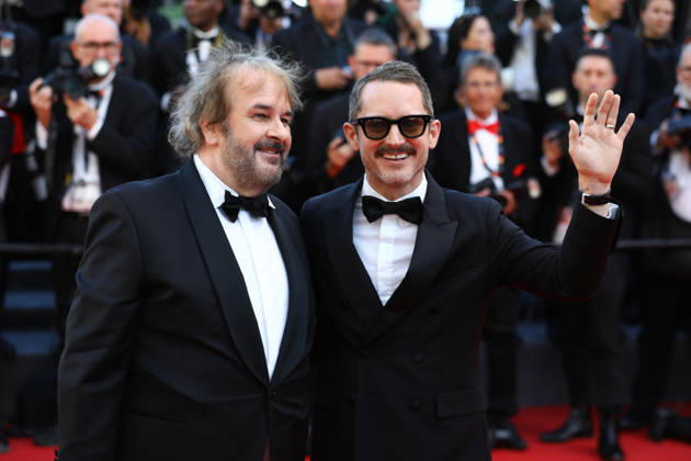 May 12, 2026, Cannes, Cote D azur, France: PETER JACKSON and ELIJAH WOOD during the red carpet for the premiere screening of THE ELECTRIC KISS at the 79th Annual Cannes Film Festival at Palais des Festivals in Cannes, France Cannes France - ZUMAc179 20260512_zep_c179_138 Copyright: xMickaelxChavetx