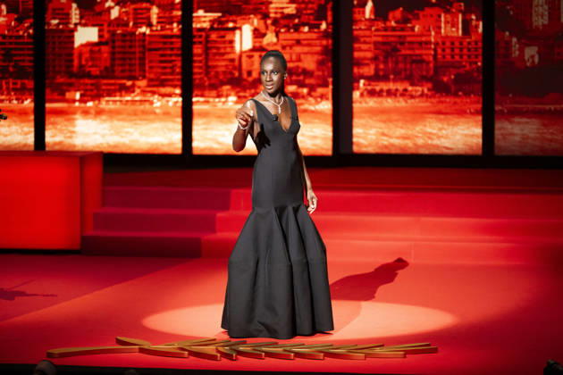 Cannes - Opening Ceremony EB French-Malian actress and master of Ceremony Eye Haidara during the Opening Ceremony as part of the 79th Cannes Film Festival in Cannes, France on May 12, 2026. Photo by Eliot Blondet ABACAPRESS.COM Cannes France France Copyright: xBlondetxEliot ABACAx