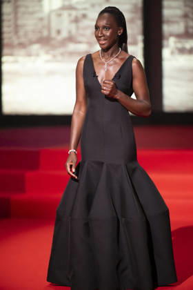 Cannes - Opening Ceremony EB French-Malian actress and master of Ceremony Eye Haidara during the Opening Ceremony as part of the 79th Cannes Film Festival in Cannes, France on May 12, 2026. Photo by Eliot Blondet ABACAPRESS.COM Cannes France France Copyright: xBlondetxEliot ABACAx