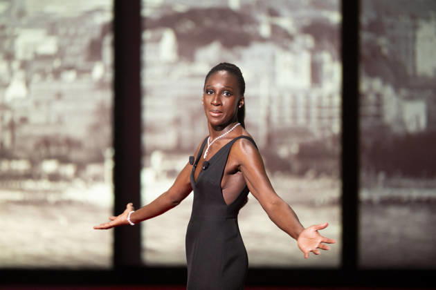 Cannes - Opening Ceremony EB French-Malian actress and master of Ceremony Eye Haidara during the Opening Ceremony as part of the 79th Cannes Film Festival in Cannes, France on May 12, 2026. Photo by Eliot Blondet ABACAPRESS.COM Cannes France France Copyright: xBlondetxEliot ABACAx