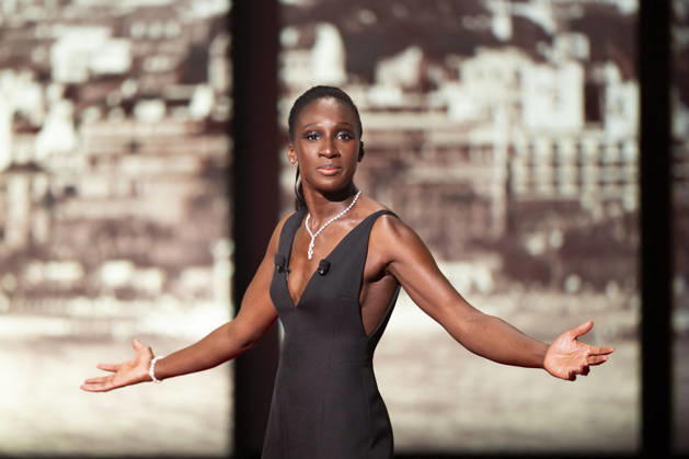 Cannes - Opening Ceremony EB French-Malian actress and master of Ceremony Eye Haidara during the Opening Ceremony as part of the 79th Cannes Film Festival in Cannes, France on May 12, 2026. Photo by Eliot Blondet ABACAPRESS.COM Cannes France France Copyright: xBlondetxEliot ABACAx
