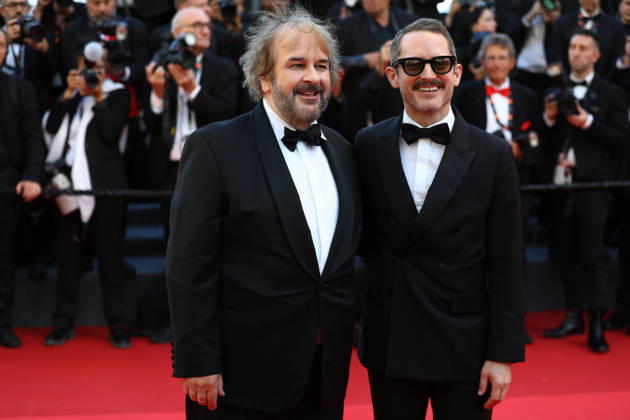 May 12, 2026, Cannes, Cote D azur, France: PETER JACKSON and ELIJAH WOOD during the red carpet for the premiere screening of THE ELECTRIC KISS at the 79th Annual Cannes Film Festival at Palais des Festivals in Cannes, France Cannes France - ZUMAc179 20260512_zep_c179_139 Copyright: xMickaelxChavetx