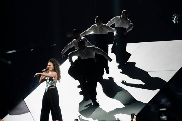 12 05 2026 Europe, Austria, Vienna 70 Eurovision Song Contest 2026 in the Wiener Stadthalle Semi final 1 ALICJA with the song Pray for Poland Copyright: xLUKAxKOLANOVICx