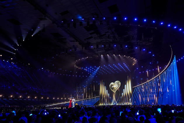 12 05 2026 Europe, Austria, Vienna 70 Eurovision Song Contest 2026 in the Wiener Stadthalle Semi final 1 The stage Copyright: xLUKAxKOLANOVICx