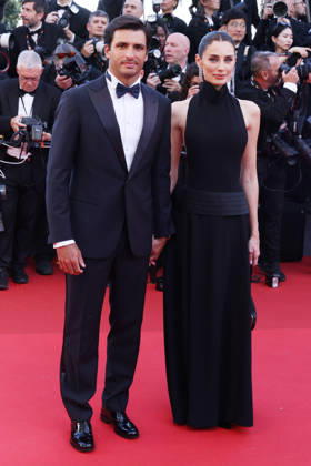 Cannes - Opening Ceremony Red Carpet Carlos Sainz Jr. and Rebecca Donaldson attending the Opening Ceremony red carpet ahead of the screening of The Electric Kiss (La Venus Electrique) directed by Pierre Salvadori as part of the 79th Cannes Film Festival in Cannes, France on May 12, 2026. Photo by Jerome Domine ABACAPRESS.COMPhoto by Jerome Domine ABACAPRESS.COM Cannes France Copyright: xDominexJerome ABACAx