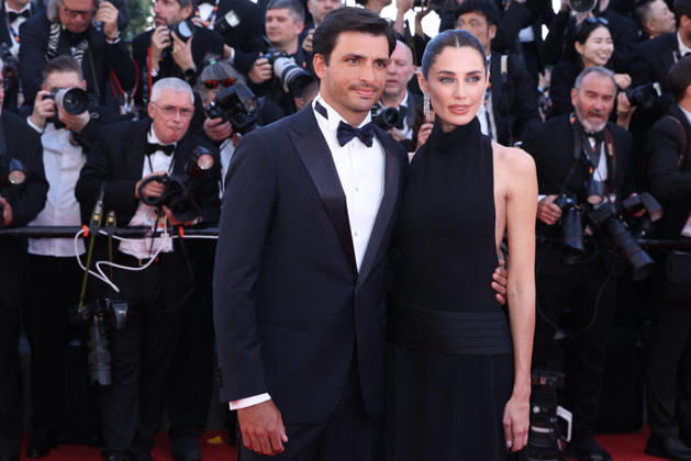 Cannes - Opening Ceremony Red Carpet Carlos Sainz Jr. and Rebecca Donaldson attending the Opening Ceremony red carpet ahead of the screening of The Electric Kiss (La Venus Electrique) directed by Pierre Salvadori as part of the 79th Cannes Film Festival in Cannes, France on May 12, 2026. Photo by Jerome Domine ABACAPRESS.COMPhoto by Jerome Domine ABACAPRESS.COM Cannes France Copyright: xDominexJerome ABACAx